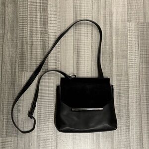 Halston Heritage Black Leather Crossbody